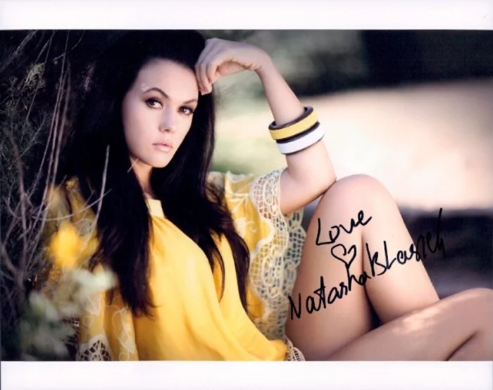 Natasha Blasick autograph