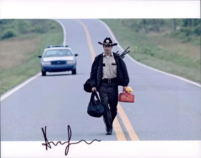 Andrew Lincoln autograph