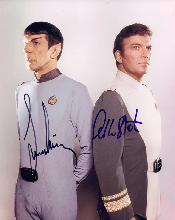 Star Trek autograph