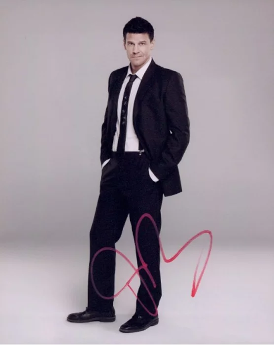 David Boreanaz autograph