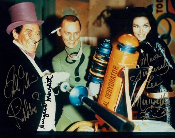 Batman autograph