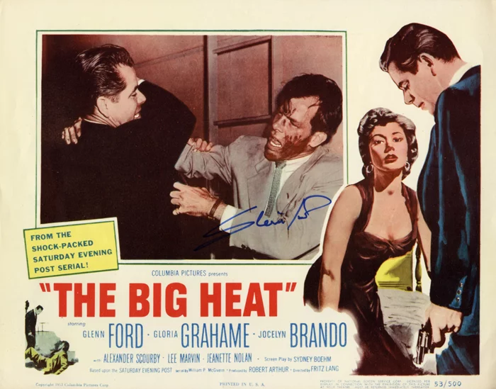 Glenn Ford autograph