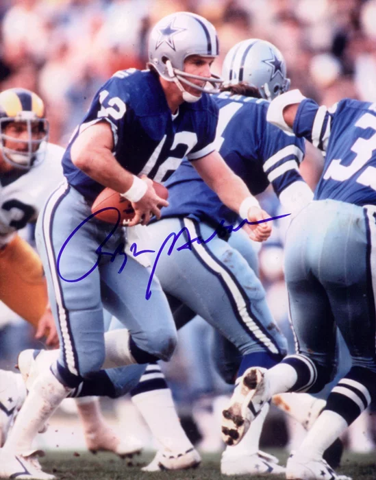 Roger Staubach autograph
