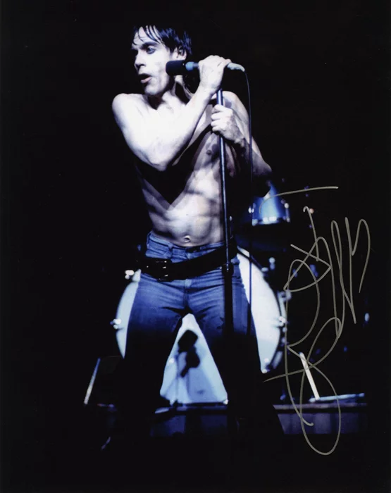Iggy Pop autograph
