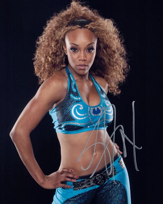 Alicia Fox autograph