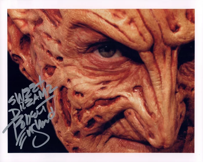 Robert Englund autograph