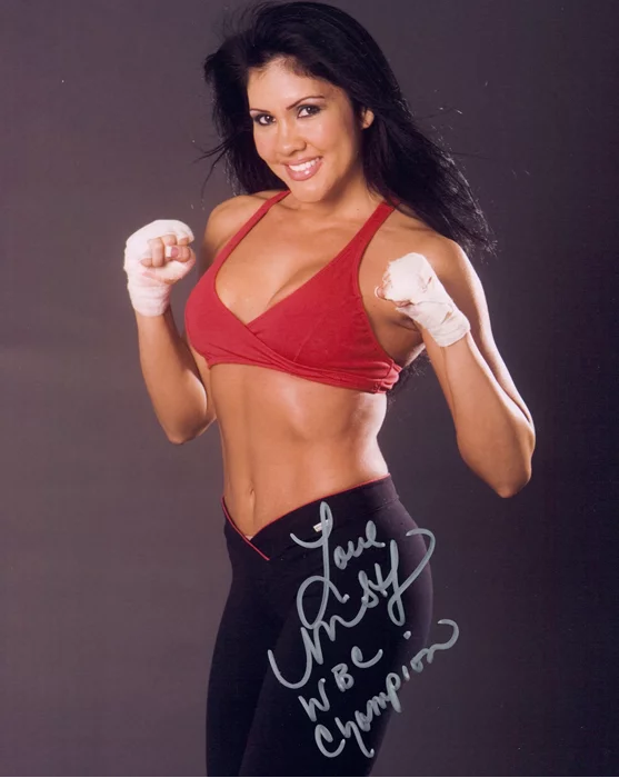 Mia St. John autograph