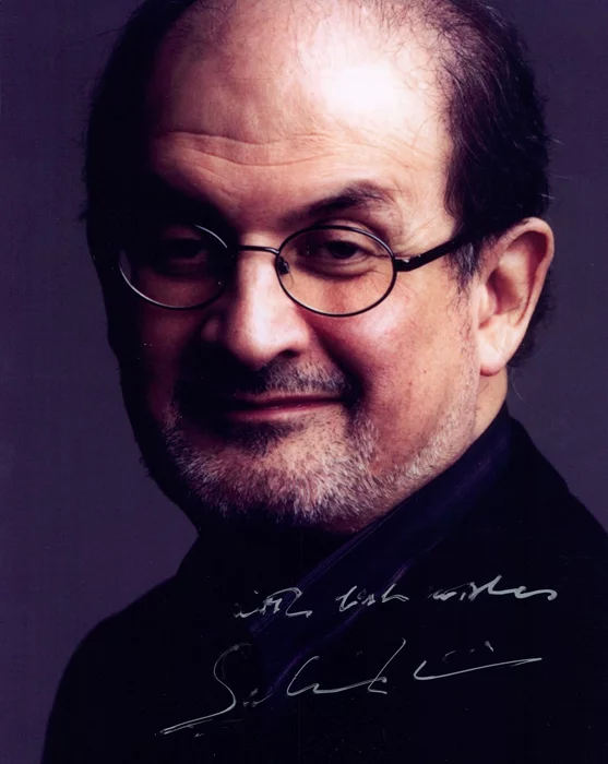Salman Rushdie autograph