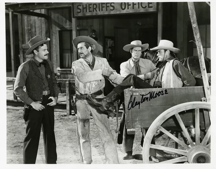 Clayton Moore autograph