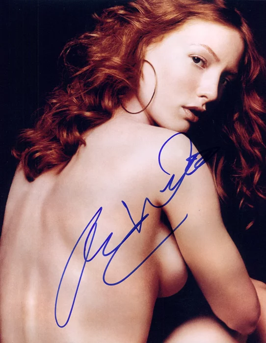 Alicia Witt autograph