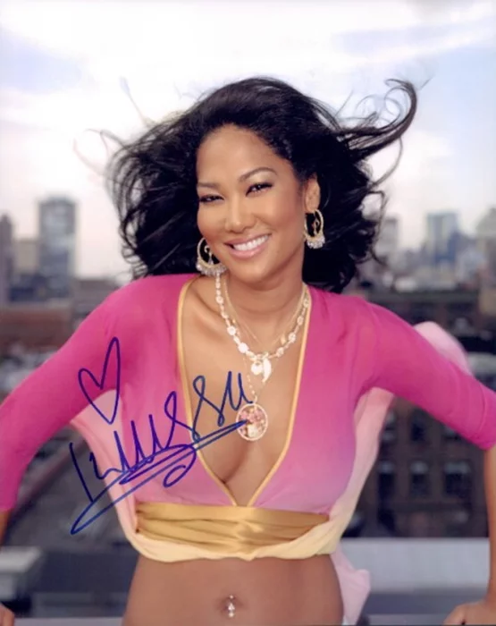 Kimora Lee autograph