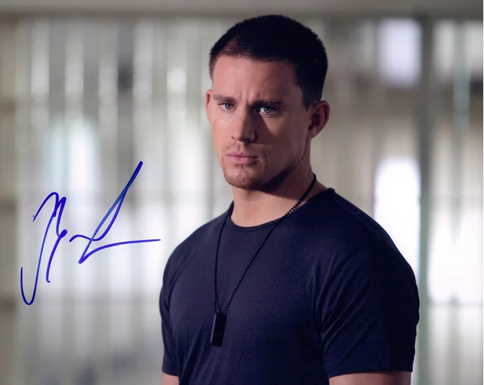 Channing Tatum autograph
