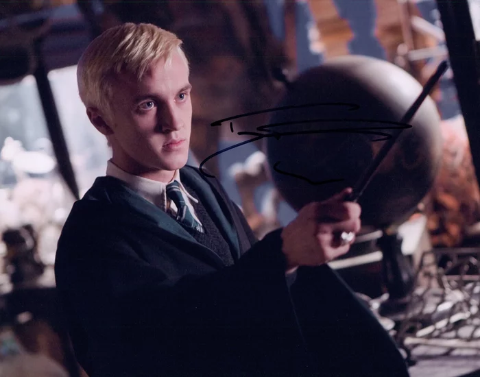 Tom Felton autograph