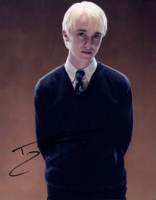Tom Felton autograph
