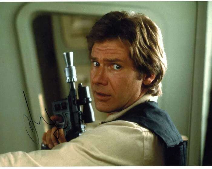Harrison Ford autograph