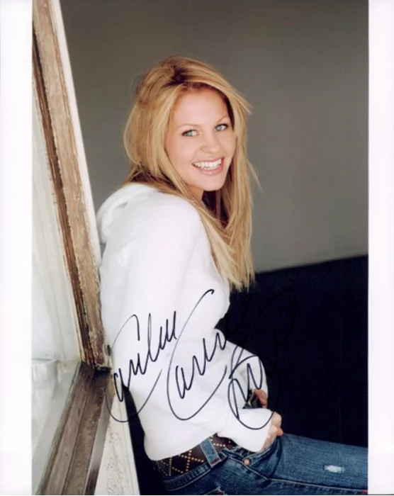 Candace Cameron autograph