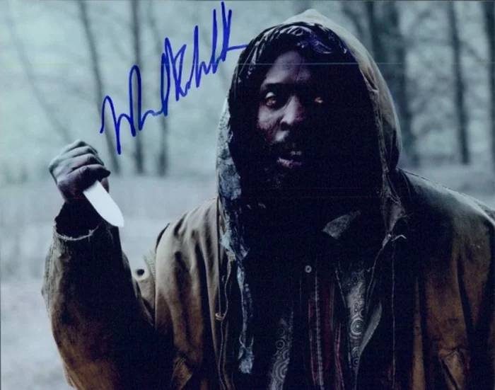 Michael K. Williams autograph