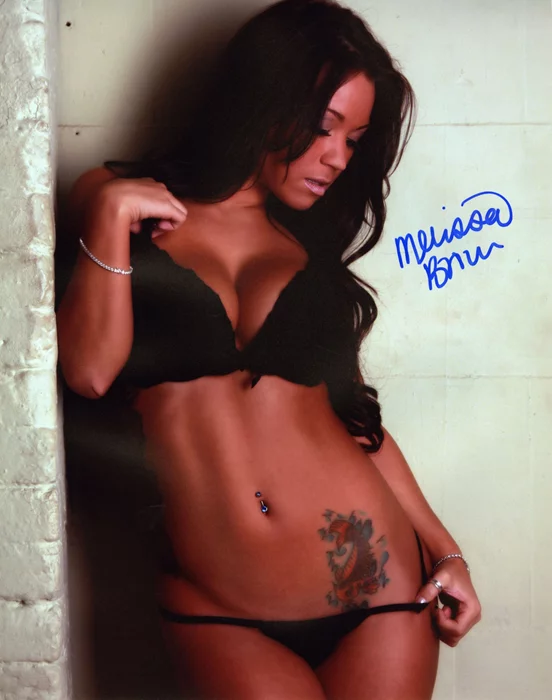 Melissa Brown autograph