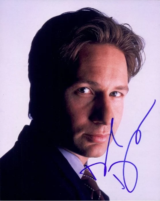 David Duchovny autograph