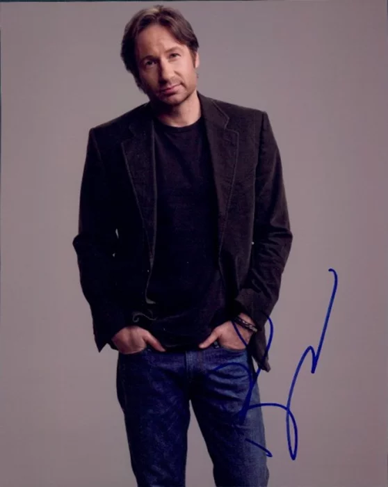 David Duchovny autograph