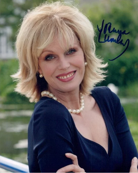 Joanna Lumley autograph