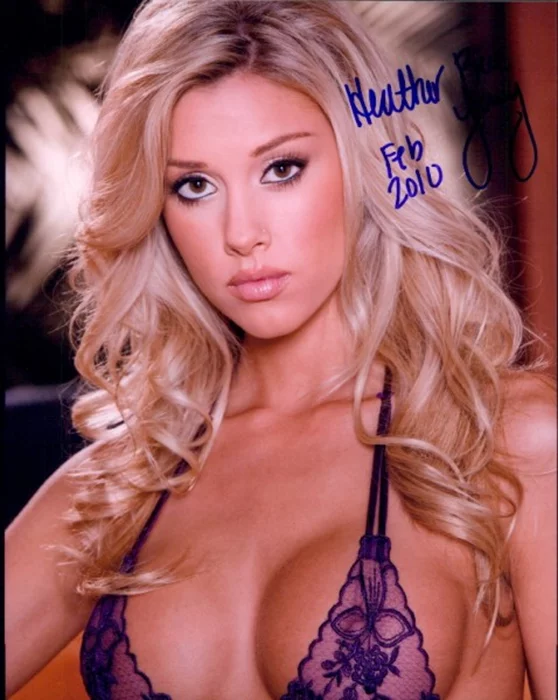 Heather Rae Young autograph