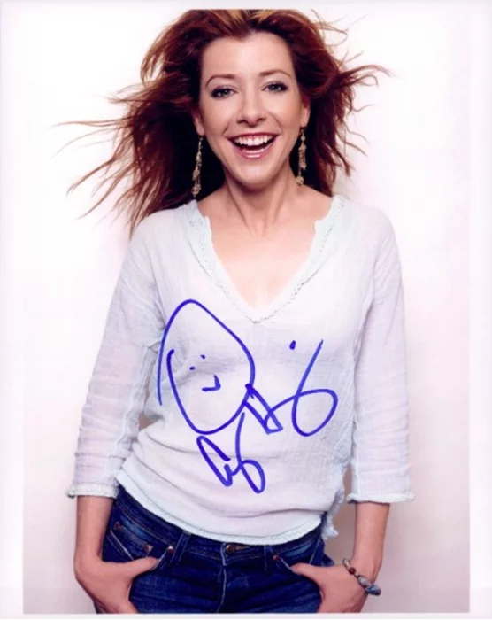 Alyson Hannigan autograph