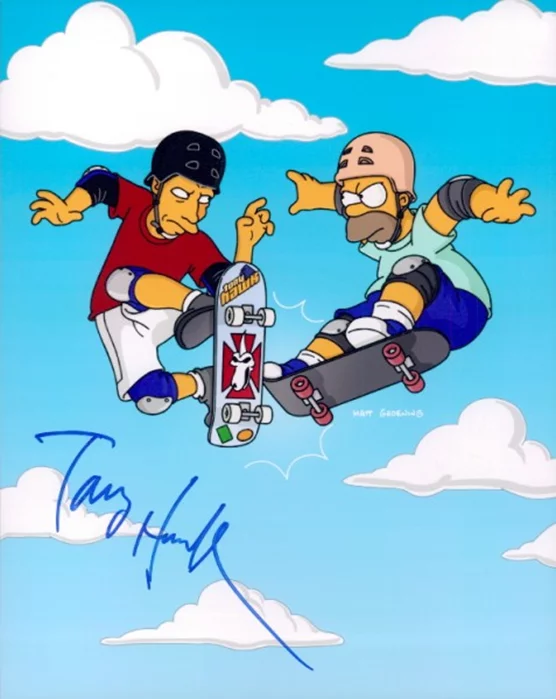 Tony Hawk autograph