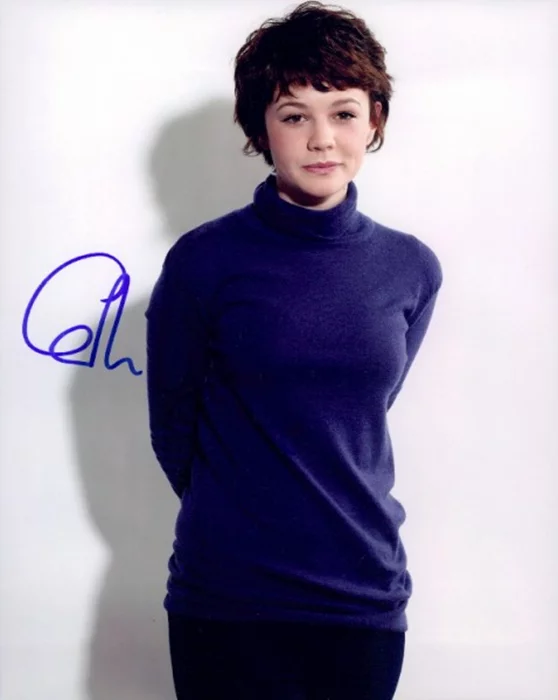 Carey Mulligan autograph