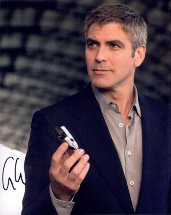 George Clooney autograph