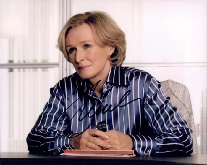 Glenn Close autograph
