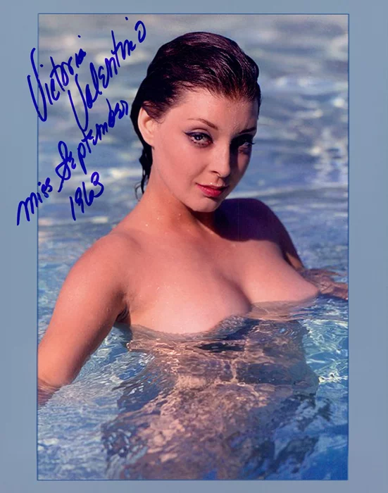 Victoria Valentino autograph