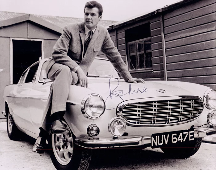 Roger Moore autograph