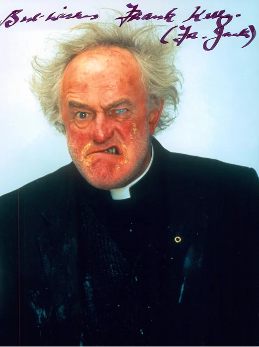 Frank Kelly autograph