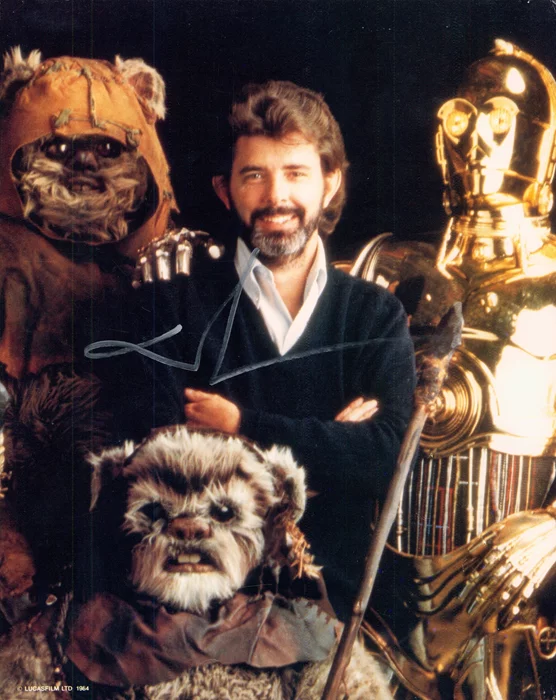 George Lucas autograph