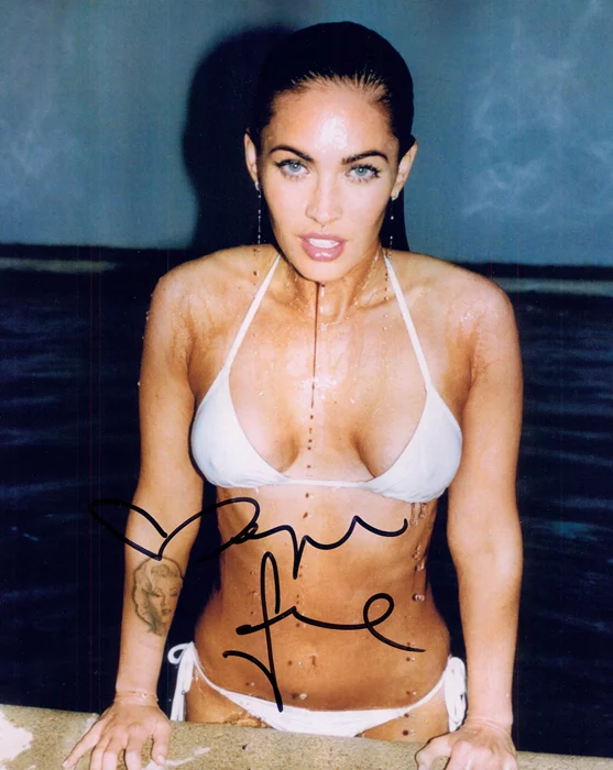 Megan Fox autograph