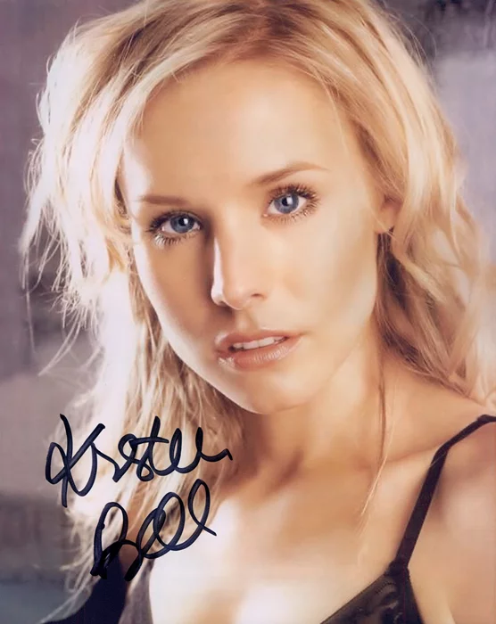Kristen Bell autograph