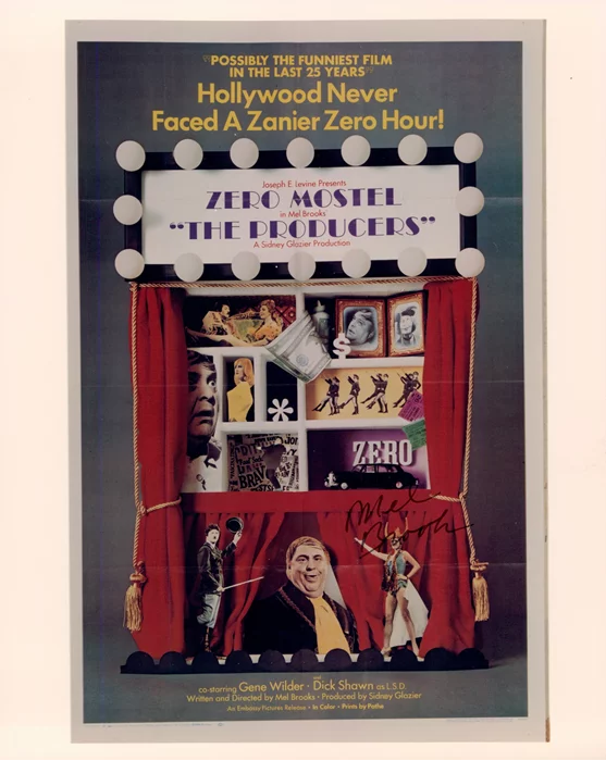 Mel Brooks autograph