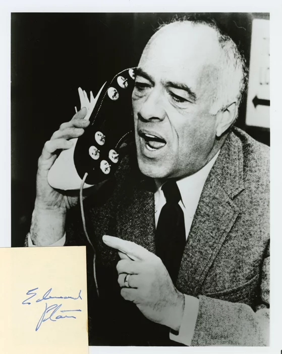 Edward Platt autograph