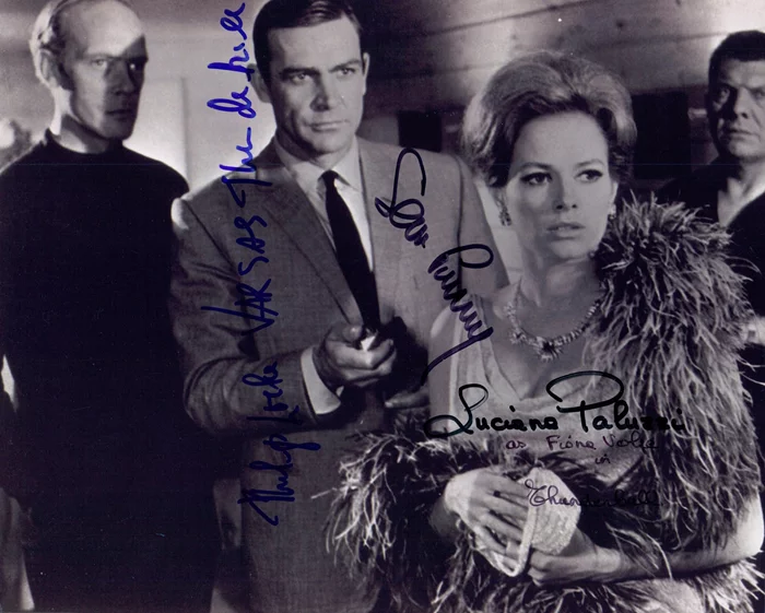 Thunderball autograph