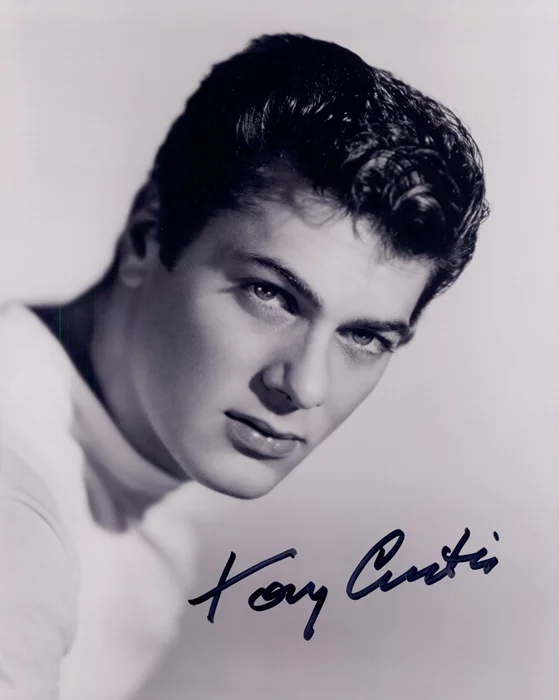 Tony Curtis autograph