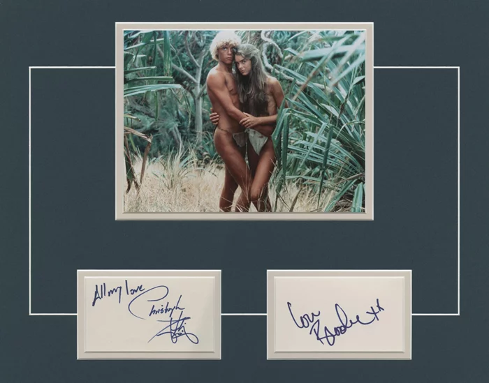 The Blue Lagoon autograph