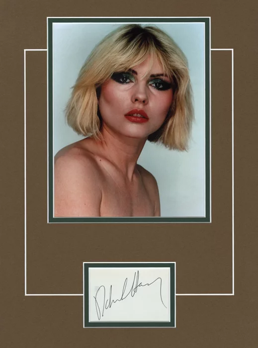 Deborah Harry autograph