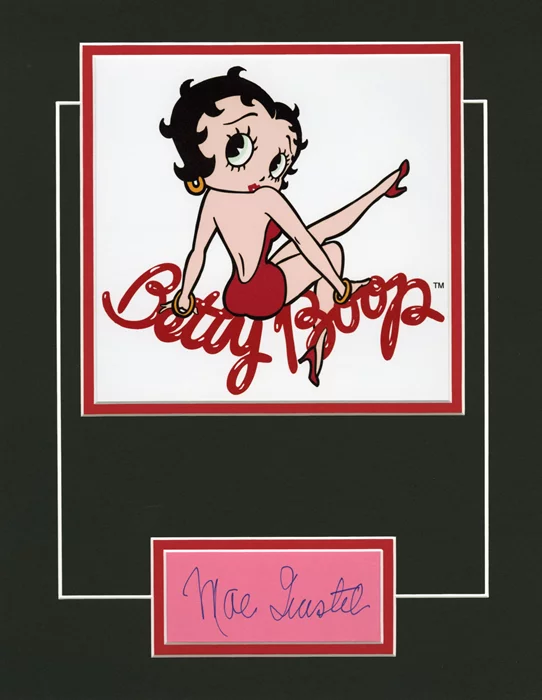 Betty Boop autograph