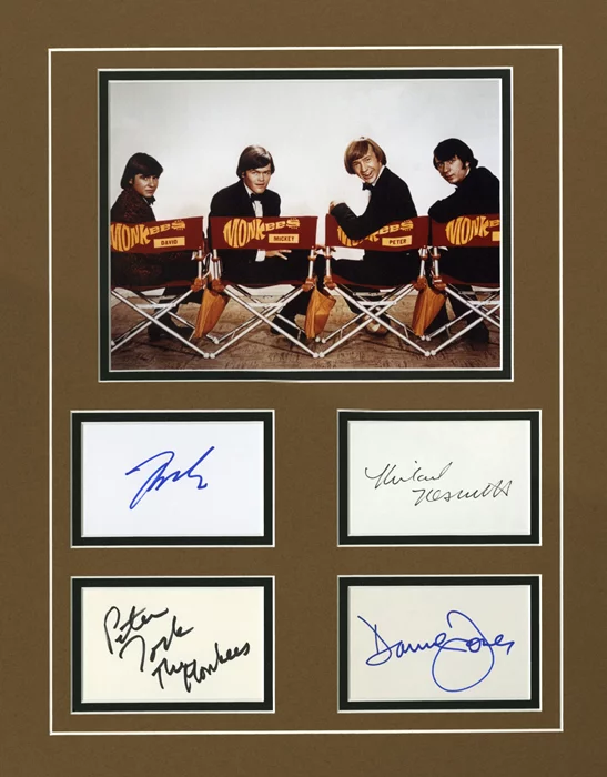 The Monkees autograph