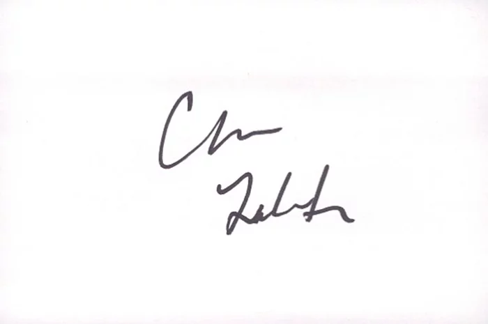Christine Lahti autograph