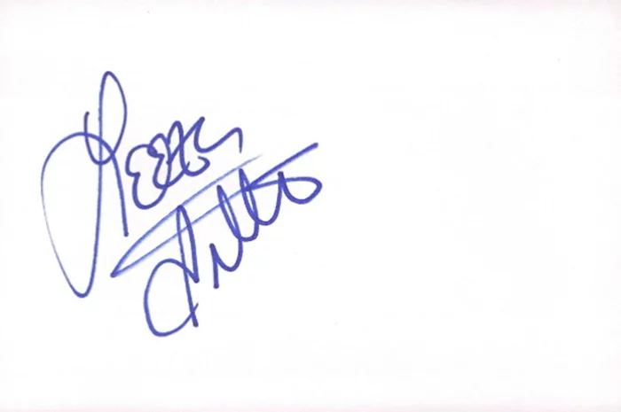 Leeza Gibbons autograph