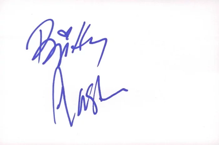 Brittny Gastineau autograph