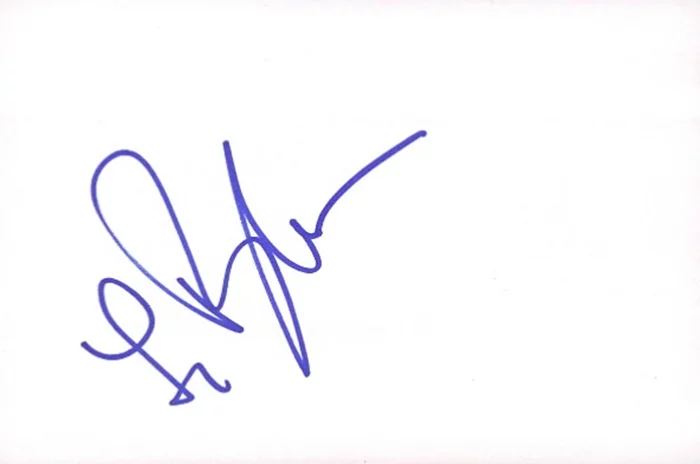 Lindsey Buckingham autograph