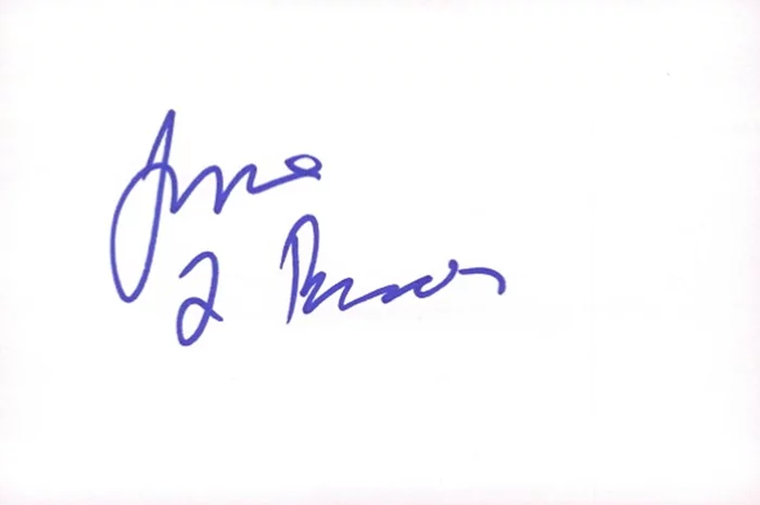 James L. Brooks autograph